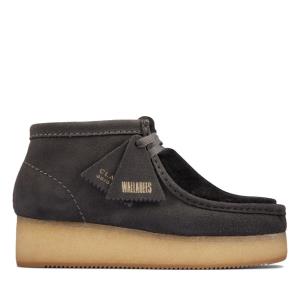 Botas Casuales Clarks Wallabee Wedge Mujer Grises Oscuro | CLK962QLA